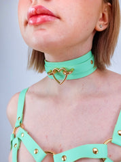 SIMONE HEART CHOKER