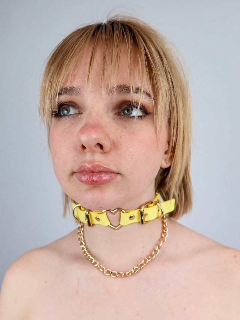 KIMMI HEART AND CHAIN CHOKER