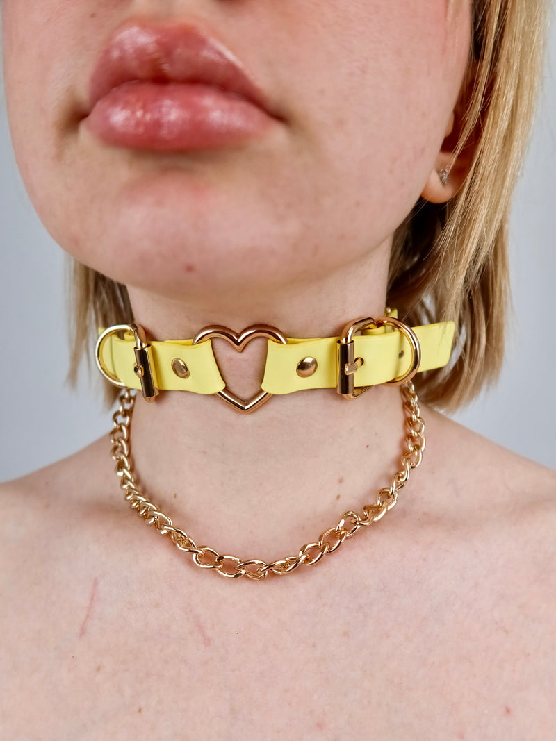 KIMMI HEART AND CHAIN CHOKER