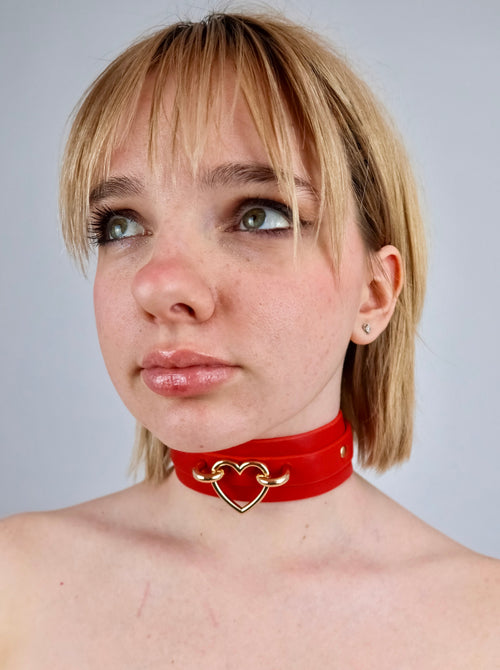 SIMONE HEART CHOKER