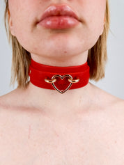 SIMONE HEART CHOKER