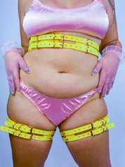 ZOE LEG HARNESS - SHERBET YELLOW - Lolli Wraps