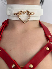 SIMONE HEART CHOKER