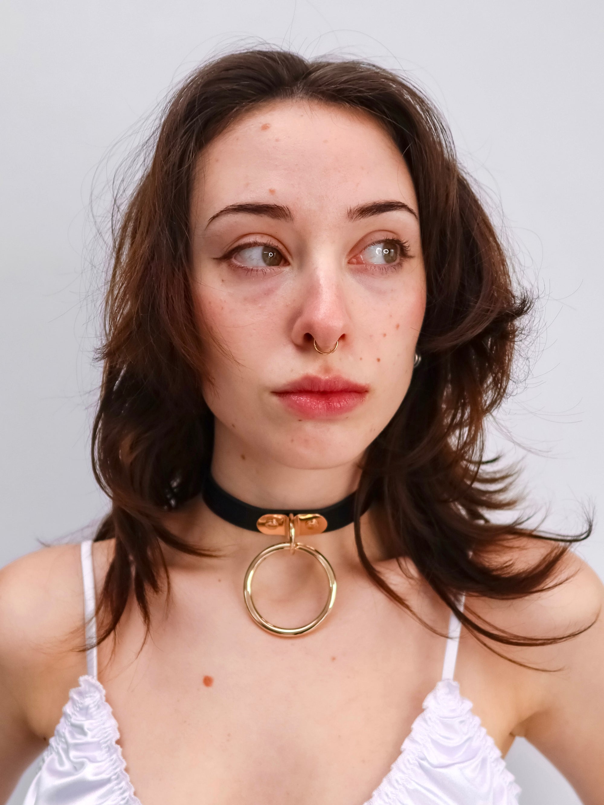 PEPPER O-RING CHOKER  - SMALL/MID