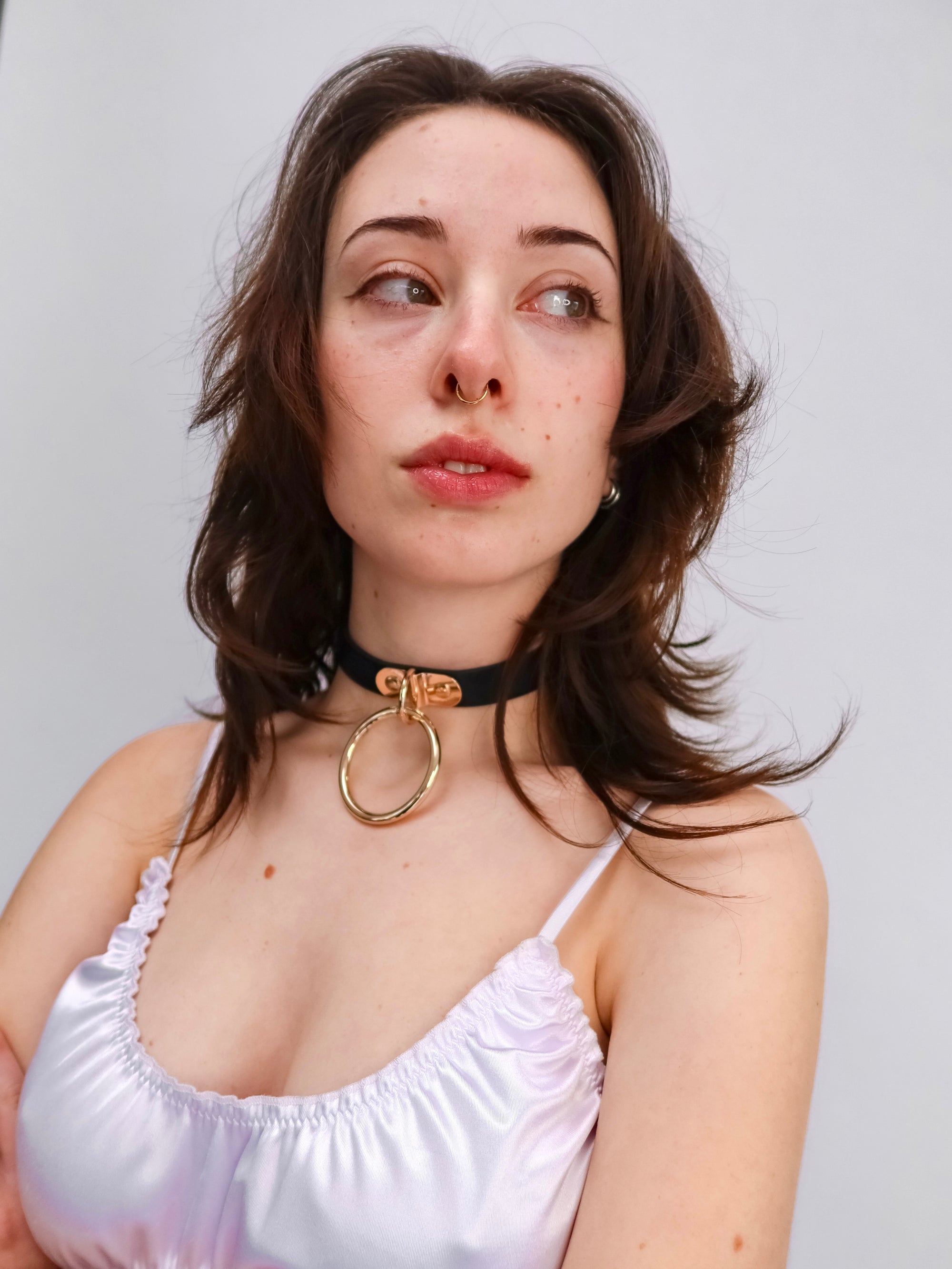 PEPPER O-RING CHOKER  - SMALL/MID