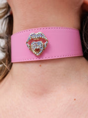 LOLA LOLLI WRAPS CHOKER - CANDY PINK - Lolli Wraps