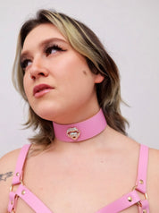 LOLA LOLLI WRAPS CHOKER - CANDY PINK - Lolli Wraps