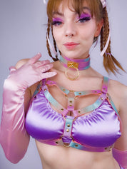 Lolliwrapsx_alex_chest_harness_pastel_galaxy_faux_vegan_leather_1