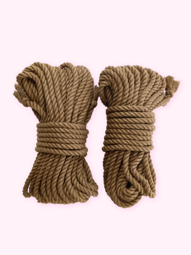 LINEN/COTTON BLEND SHIBARI ROPE