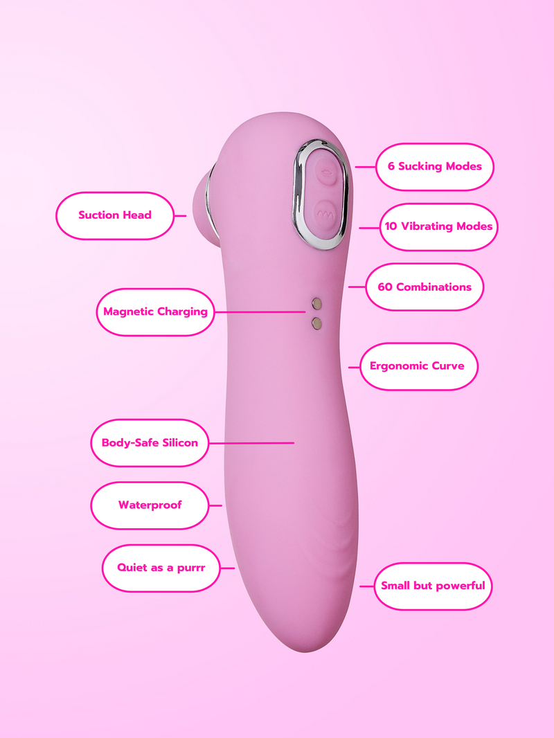 PURR - SUCKING VIBRATOR