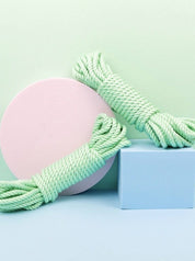 Shibari Rope_mint_silk bamboo_Vegan_Festival_Lolli Wraps_Australia