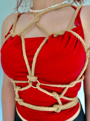 NATURAL RAW JUTE SHIBARI ROPE - 26.2ft/8m - Lolli Wraps