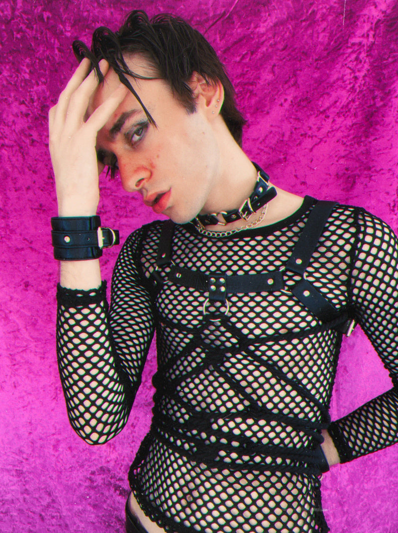 Black_Vegan_Cotton Shibari Rope_Bondage_Kinbaku Style Art_Lolli Wraps Victoria Australia