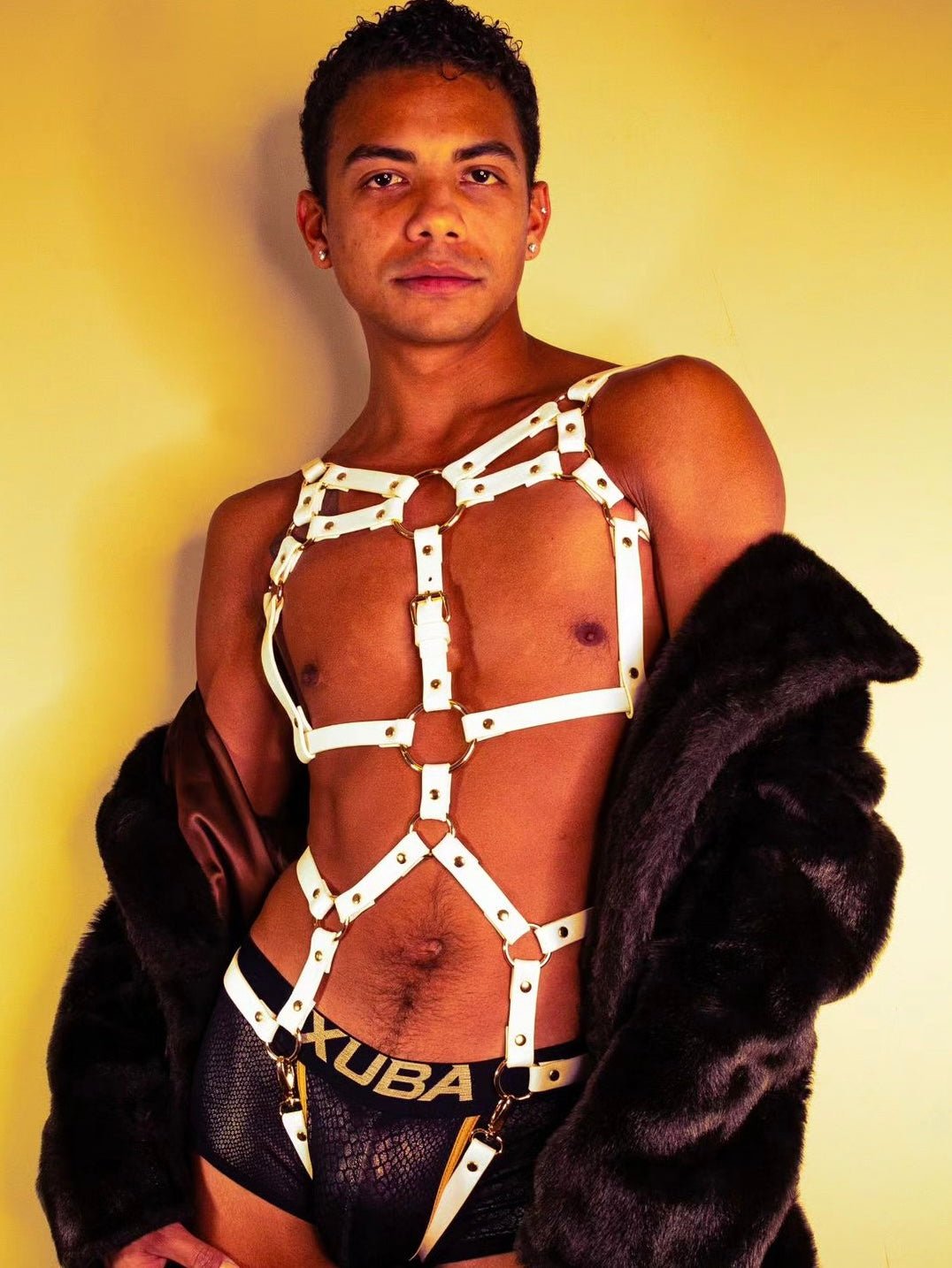 XENA FULL BODY HARNESS - MARSHMALLOW WHITE - Lolli Wraps